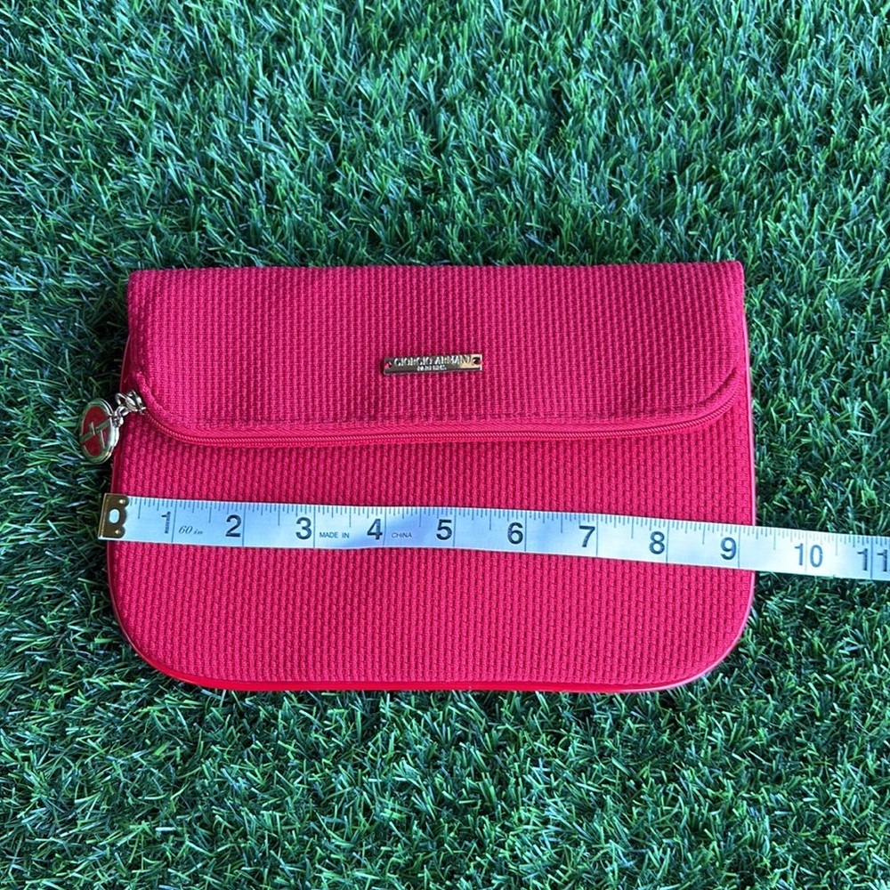 Giorgio Armani Red Clutch Bag - Picture 4 of 5